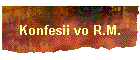 Konfesii vo R.M.